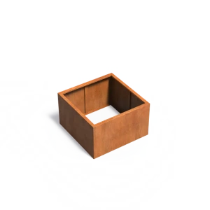 Plantenbak Carrez zonder bodem cortenstaal 100x100x60 cm