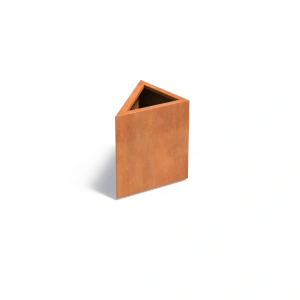 Plantenbak Triangle cortenstaal 60x60x60 cm