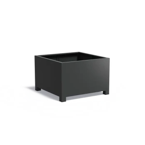 Plantenbak Carrez met poten aluminium 120x120x800 cm