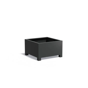 Plantenbak Carrez met poten aluminium 100x100x60 cm