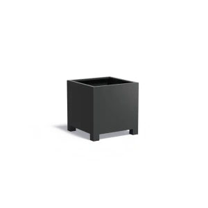 Plantenbak Carrez met poten aluminium 80x80x80 cm