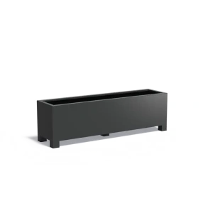 Plantenbak Carrez met poten aluminium 200x50x60 cm