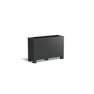 Plantenbak Carrez met poten aluminium 120x40x80 cm