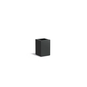 Plantenbak Carrez met bodem aluminium 40x40x60 cm