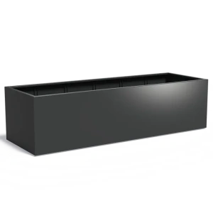 Plantenbak Carrez met bodem aluminium 300x100x80 cm