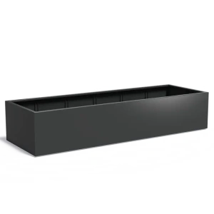 Plantenbak Carrez met bodem aluminium 300x100x60 cm