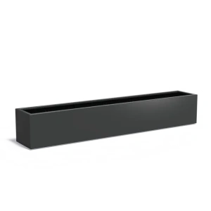 Plantenbak Carrez met bodem aluminium 300x50x50 cm