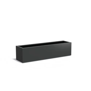 Plantenbak Carrez met bodem aluminium 200x50x50 cm