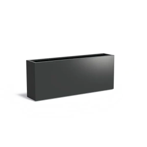 Plantenbak Carrez met bodem aluminium 200x40x80 cm