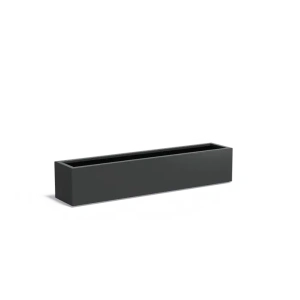 Plantenbak Carrez met bodem aluminium 200x40x40 cm