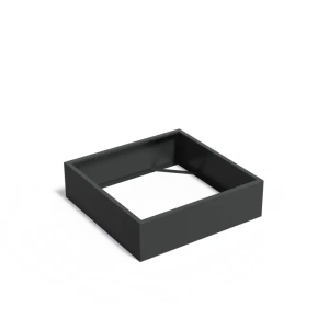 Plantenbak Carrez zonder bodem aluminium 140x140x40 cm