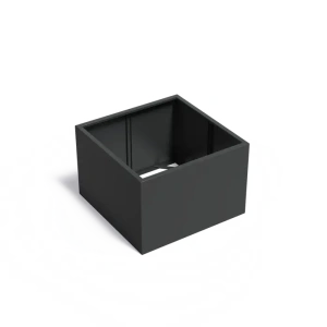 Plantenbak Carrez zonder bodem aluminium 120x120x80 cm