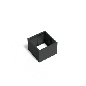 Plantenbak Carrez zonder bodem aluminium 80x80x60 cm