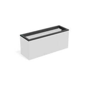 Carrez in-lite Ready aluminium opzetrand voor verlichting 150x50x9,1 cm