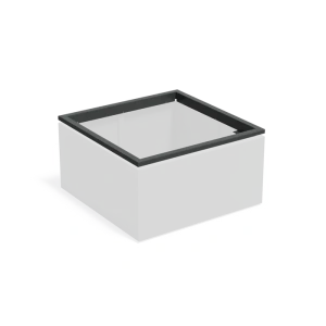 Carrez in-lite Ready aluminium opzetrand voor verlichting 120x120x9,1 cm