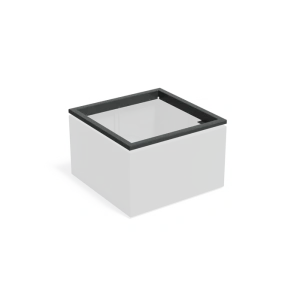 Carrez in-lite Ready aluminium opzetrand voor verlichting 100x100x9,1 cm