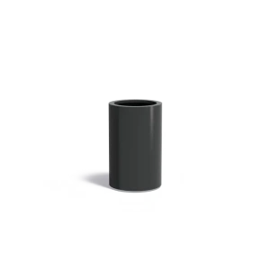 Plantenbak Circum met bodem aluminium Ø50x80 cm