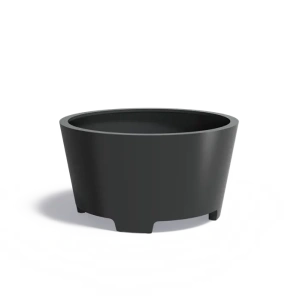 Plantenbak Conic met poten aluminium Ø150x80 cm