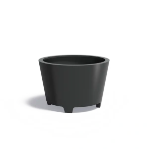 Plantenbak Conic met poten aluminium Ø120x80 cm