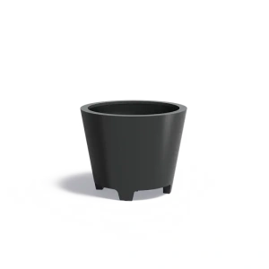 Plantenbak Conic met poten aluminium Ø100x80 cm