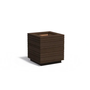 Plantenbak Bandu bamboe 80x80x85 cm