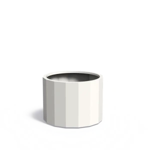 Zestienhoekige plantenbak Boxer aluminium 80x60 cm