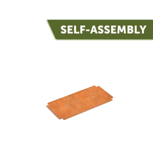 Bodemplaat Carrez Connect cortenstaal 100x50 cm