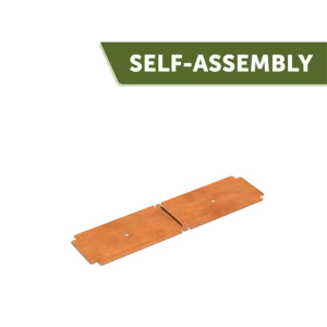 Bodemplaat Carrez Connect cortenstaal 150x40 cm