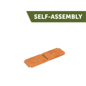 Bodemplaat Carrez Connect cortenstaal 120x40 cm