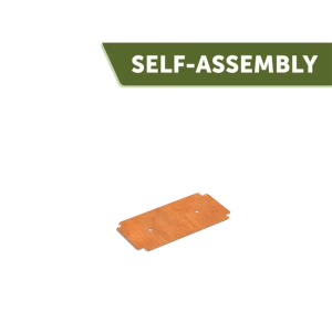 Bodemplaat Carrez Connect cortenstaal 80x40 cm