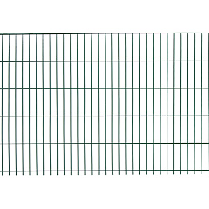 Dubbelstaafs Gaasmat 200x200 cm Antraciet