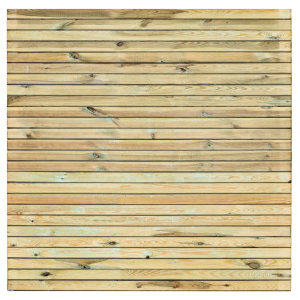 Tuinscherm Borne (rhombus) geschaafd groen geïmpregneerd grenen 30-planks, 180x180 cm