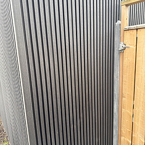 NeoFacade Wandbekleding en Gevelbekleding Rhombus Profiel 2,6x21,7x230 cm Smoke