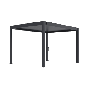 Orion Deluxe overkapping 300x400 cm antraciet