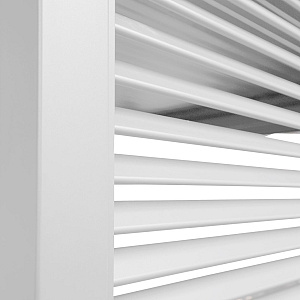 Shuttershade Louvre Shutter Paneel - 93cm White RAL 9016