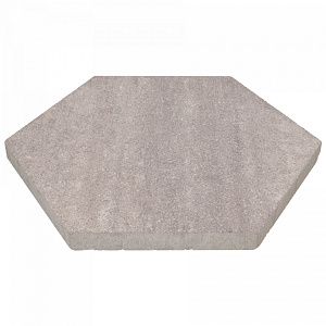 Soft Comfort Zeskant 60/52,5x30x4 cm Ivory