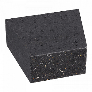 GardenWall Strak 22/15x18x10 cm Nero