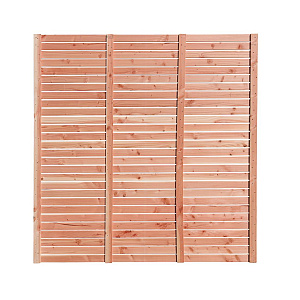 Plankenscherm enkelzijdig geschaafd douglas 180x180 cm