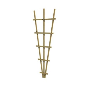 Vuren V-Trellis 27-75x189 cm geïmpregneerd geschaafd