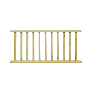 Countryhek Excellent geschaafd groen geïmpregneerd vuren 180x80 cm