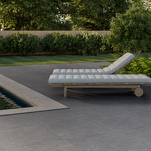 Cerasun 60x60x4 cm Cilento Antracite