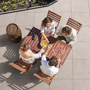 Cerasun 60x60x4 cm Cilento Taupe