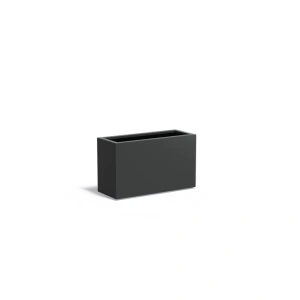 Plantenbak Carrez met bodem aluminium 100x40x60 cm