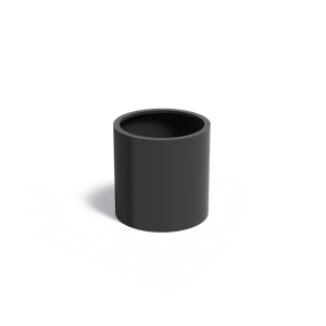 Plantenbak Circum zonder bodem aluminium Ø80x80 cm