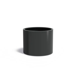 Plantenbak Circum met wielen aluminium Ø100x80 cm