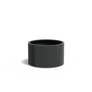 Plantenbak Circum met wielen aluminium Ø100x60 cm