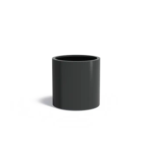 Plantenbak Circum met wielen aluminium Ø80x80 cm