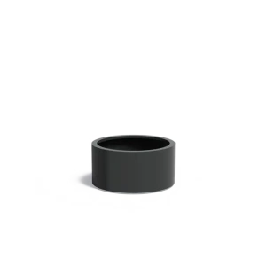 Plantenbak Circum met wielen aluminium Ø80x40 cm