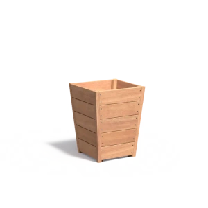 Plantenbak Tap hardhout 55x55x71,2 cm