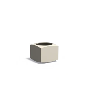 Plantenbak Nooa aluminium 60x60x50 cm